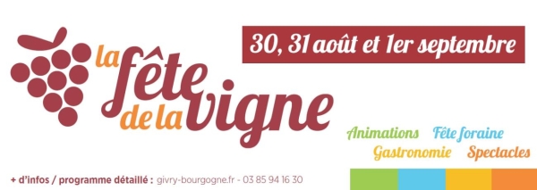 La fête de la Vigne c’est ce week-end !