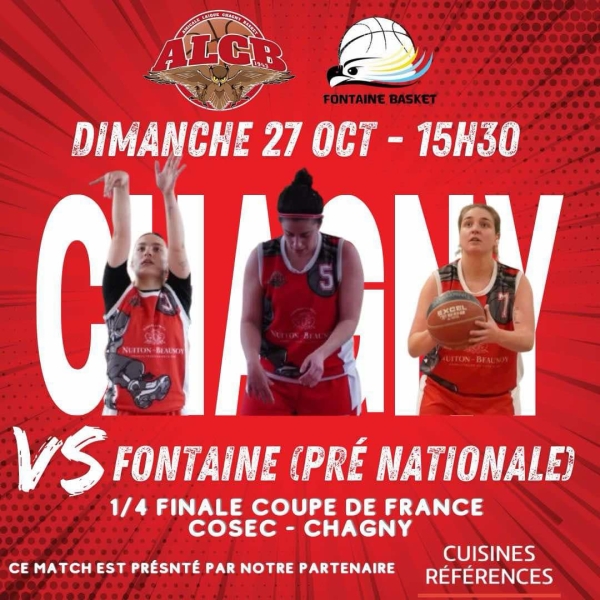 Match de gala ce dimanche au COSEC pour l’équipe seniors féminines de l’ALCB 