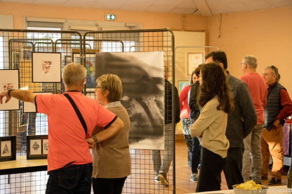 Bibliothèque Virey-le-Grand :  retour en images sur la seconde édition de l’exposition « Les talents Virois »