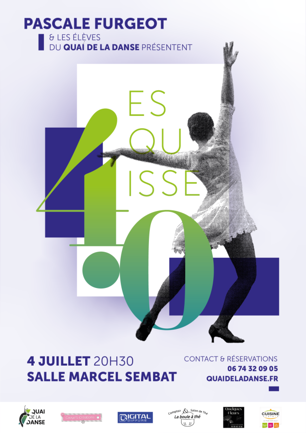 Réservez votre soirée du 4 juillet pour assister au spectacle des élèves du Quai de la Danse à la salle Marcel Sembat !